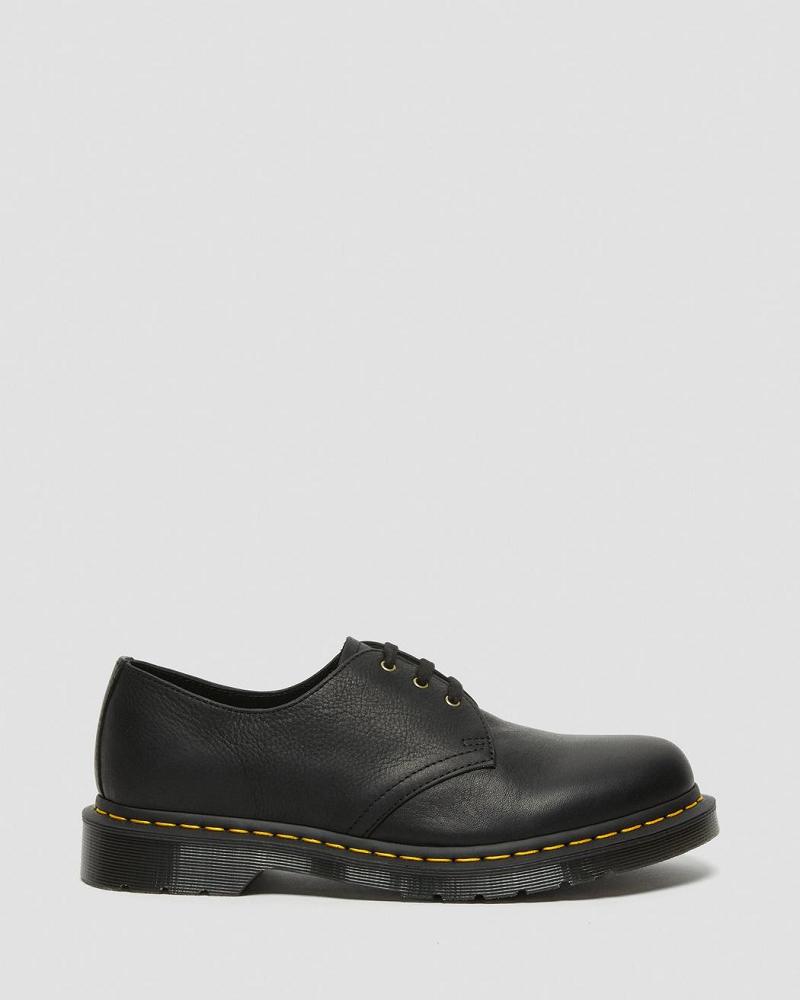 Women's Dr Martens 1461 Ambassador Leather Oxfords Shoes Black | AU 338DFM